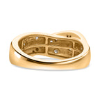 Luxuriant - Lab Grown Diamond (SI-GH) Ring in Vermeil Yellow Gold Plated Sterling Silver_8169506_3