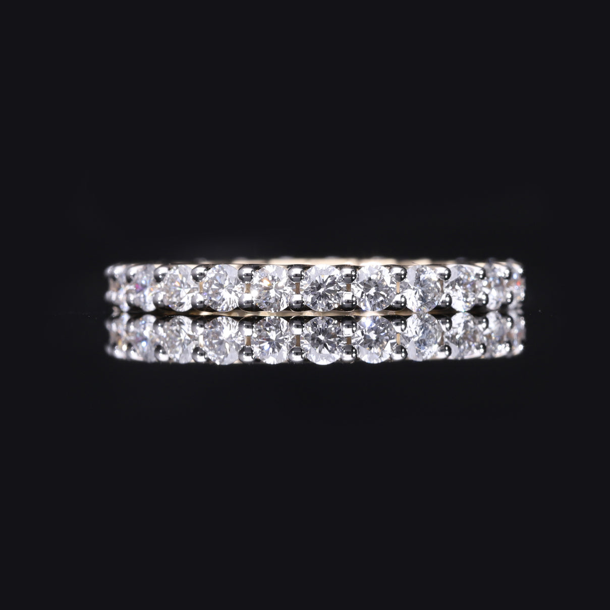 Steves Find- 9K Yellow Gold SGL Certified SI-I1 Natural Multi Diamond Ring 1.50 Ct. 8170769 1