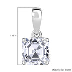 Luxuriant Diamond 14K White Gold IGI Certified (VS-EF) Lab Grown Diamond Pendant 3.01 Ct._8172049_6