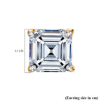 Luxuriant - 14K Yellow Gold SGL Certified Lab Grown Diamond Earring with Screw Back 1.50 Ct.