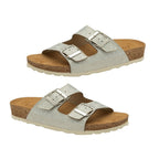 Lotus Ladies Silver Tafella Open-Toe Mule Sandals (Size - 7)_8172153