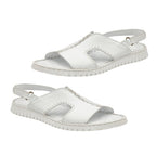 Lotus Ladies White Astrid Open-Toe Mule Sandals (Size - 6)_8177921