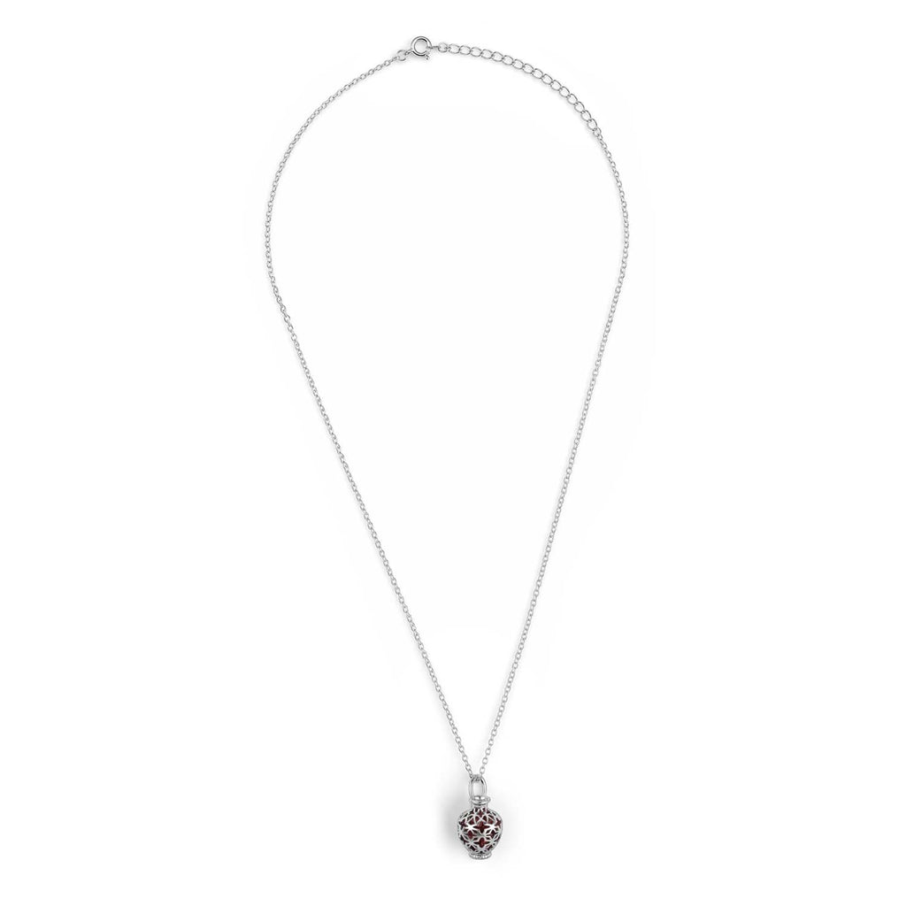 Citrine Pendant (Size 16 + 2 Ext) with Spring Ring Clasp Sterling Silver 3.50 Ct._8179714_3