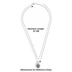 Citrine Pendant (Size 16 + 2 Ext) with Spring Ring Clasp Sterling Silver 3.50 Ct._8179714_5