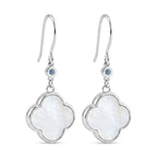 Close Out Deal - Blue Apatite Earring with Hook Sterling Silver 7.00 Ct._8179966_4