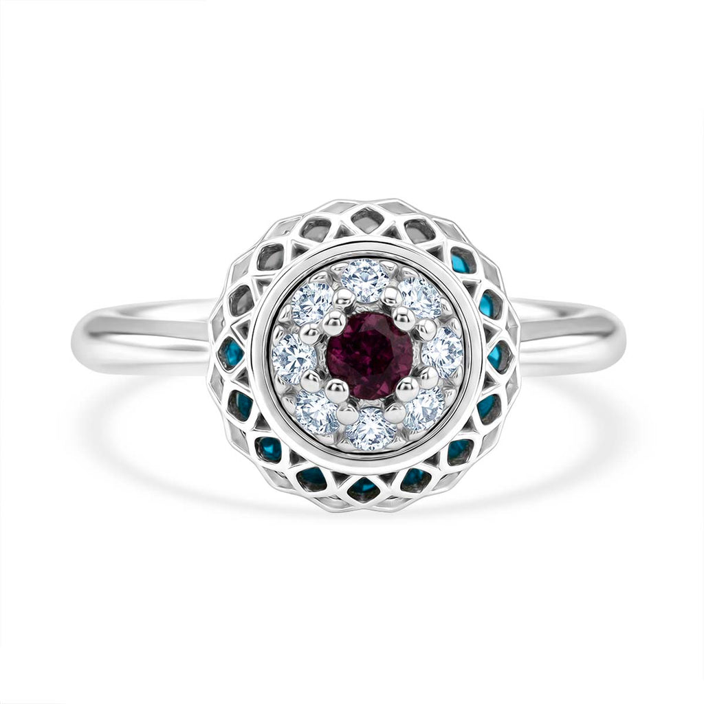 Blue Apatite Ring in Rhodium Overlay Sterling Silver 2.32 Ct._8180284_3