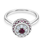 Pink Spinel Ring in Rhodium Overlay Sterling Silver 2.32 Ct._8180302