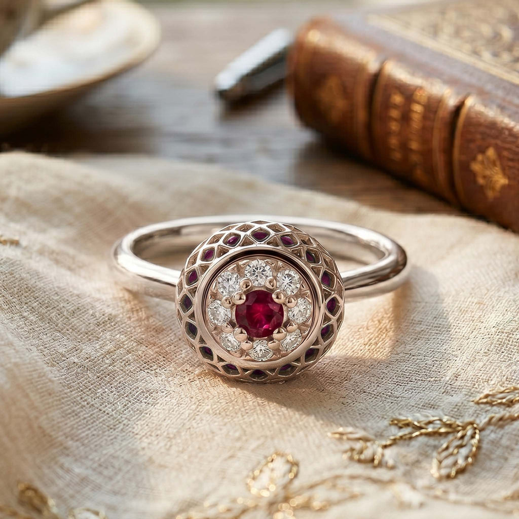 Pink Spinel Ring in Rhodium Overlay Sterling Silver 2.32 Ct._8180302_2