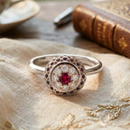 Pink Spinel Ring in Rhodium Overlay Sterling Silver 2.32 Ct._8180302_2