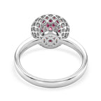 Pink Spinel Ring in Rhodium Overlay Sterling Silver 2.32 Ct._8180302_5