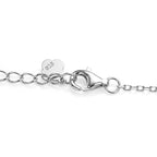 Rhodolite Garnet Necklace (Size - 16 + 2 Ext) with Lobster Clasp Sterling Silver 7.50 Ct._8180785_1