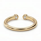 Luxuriant - Lab Grown Diamond (SI/G-H) Band Ring in 18K Vermeil Yellow Gold Plated Sterling Silver_8181045_6