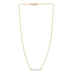 Luxuriant Diamond Lab Grown Diamond Necklace (Size - 20) in 18K Vermeil Yellow Gold Plated Sterling Silver_8181114_3