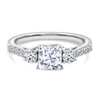 Luxuriant - 950 Platinum IGI Certified (VS-EF) Lab Grown Diamond Ring 1.50 Ct._8181621