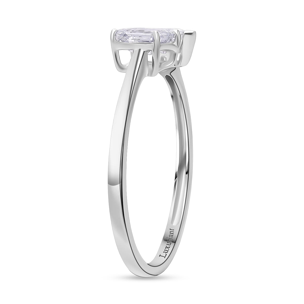 THE TOI ET MOI LUXURIANT 1 Ct. Lab Grown Diamond Ring in 9K White Gold SGL Certified (VS-EF) 8182255 3