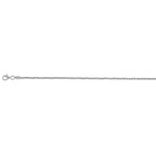 Italian Made - Rhodium Overlay Sterling Silver Triple Strand Necklace (Size - 30)_8183709