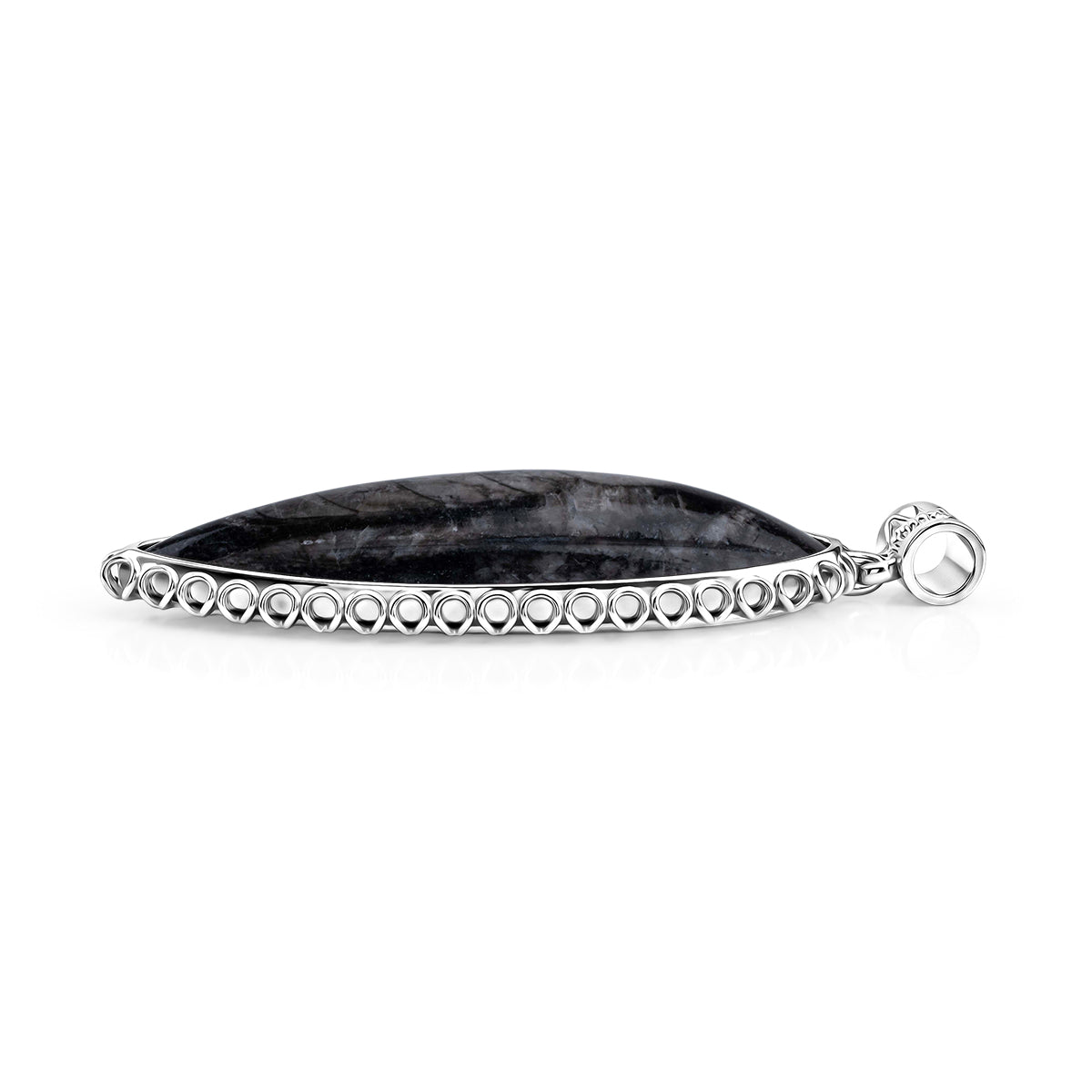The Artefact Collection - Orthoceras Fossil Pendant 59.00 Ct. 8184179 1