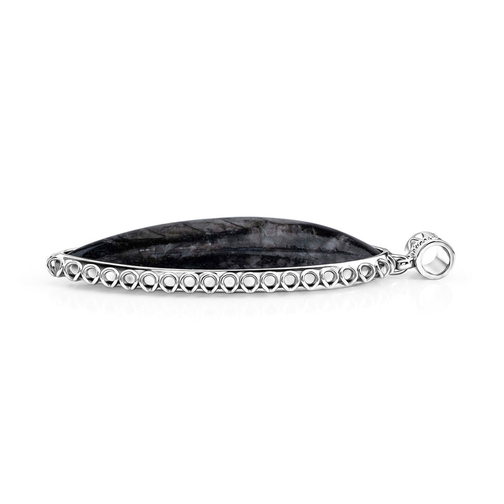 The Artefact Collection - Orthoceras Fossil Pendant 59.00 Ct. 8184179 2