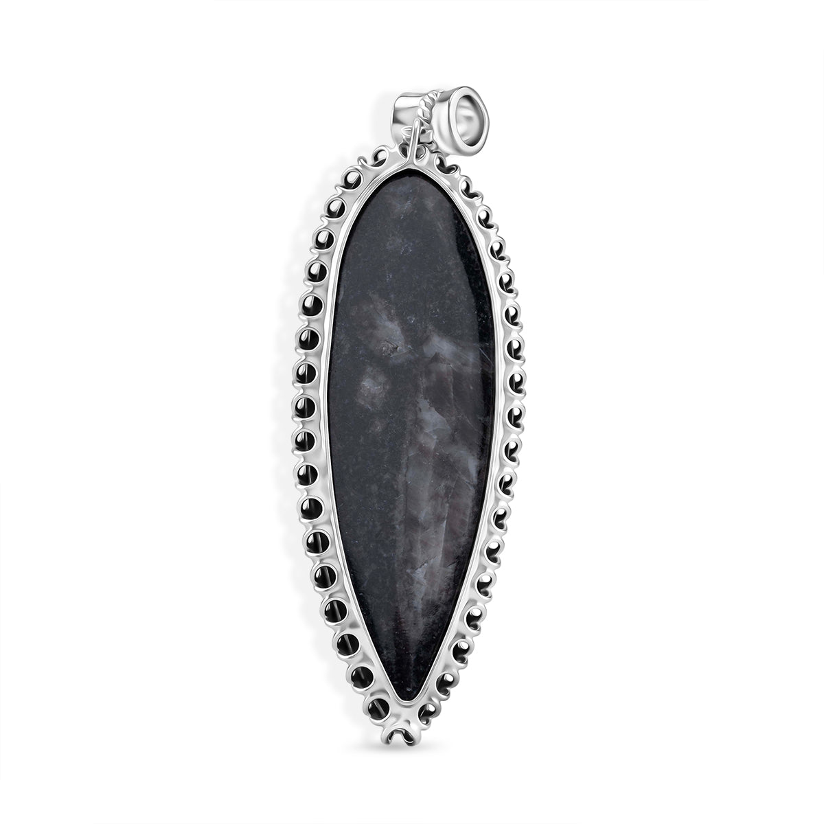 The Artefact Collection - Orthoceras Fossil Pendant 59.00 Ct. 8184179 2