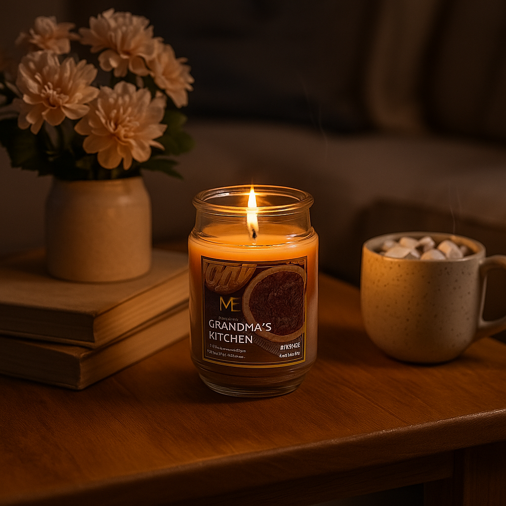 Grandmas Kitchen Scented Candle Jar (510G) Upto 100 Hour Burn Time_8184368_1