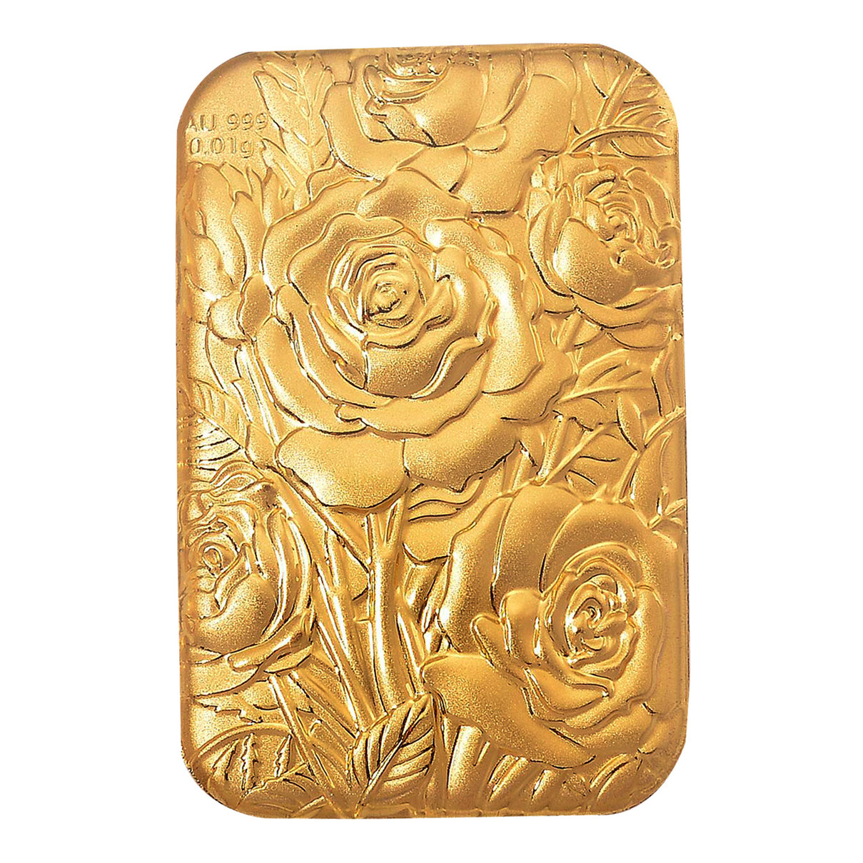 24K Yellow Gold (99.99% Purity) Floral Embossment Foil 8185340 0