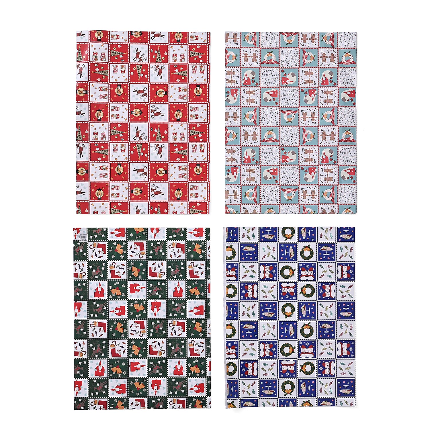Christmas Gift Wrapping Papers - Set of 40 pcs (Size 51x74cm) 8185417 0