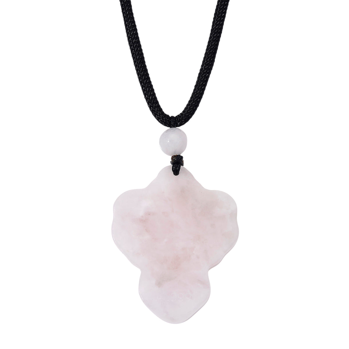 Natural Type A Burmese White Jadeite Jade with 24K Yellow Gold Cross Pendant with Cotton Thread (Size - 28 Adjustable) 70.00 Ct. V32521390 4