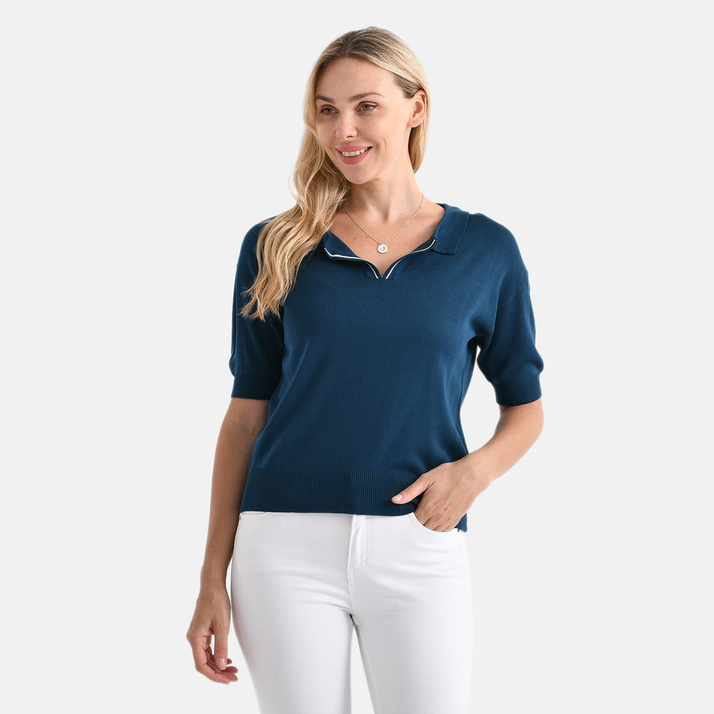 La Marey Polo T-Shirt (Size S, 8-10) - Navy_8185642