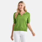 La Marey Polo T-Shirt (Size L, 16-18) - Green_8185649