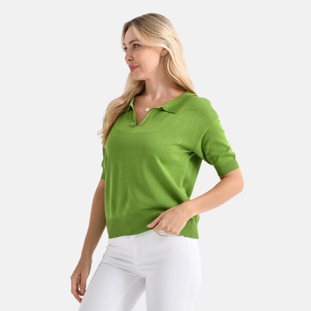 La Marey Polo T-Shirt (Size L, 16-18) - Green 8185649 4