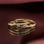 Luxuriant - Lab Grown Diamond (SI-G/H) Ring in 18K Vermeil Yellow Gold Plated Sterling Silver_8186477_1