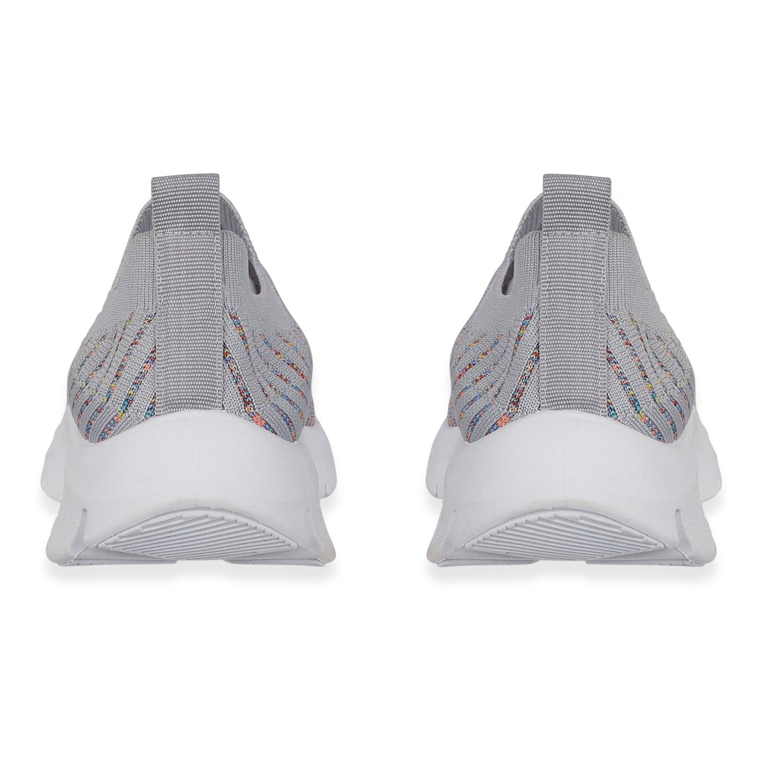 Urban Jacks Ladies Limoncello Fly Knitted Slip-On Shoe (Size 4) - Grey V32516734 2