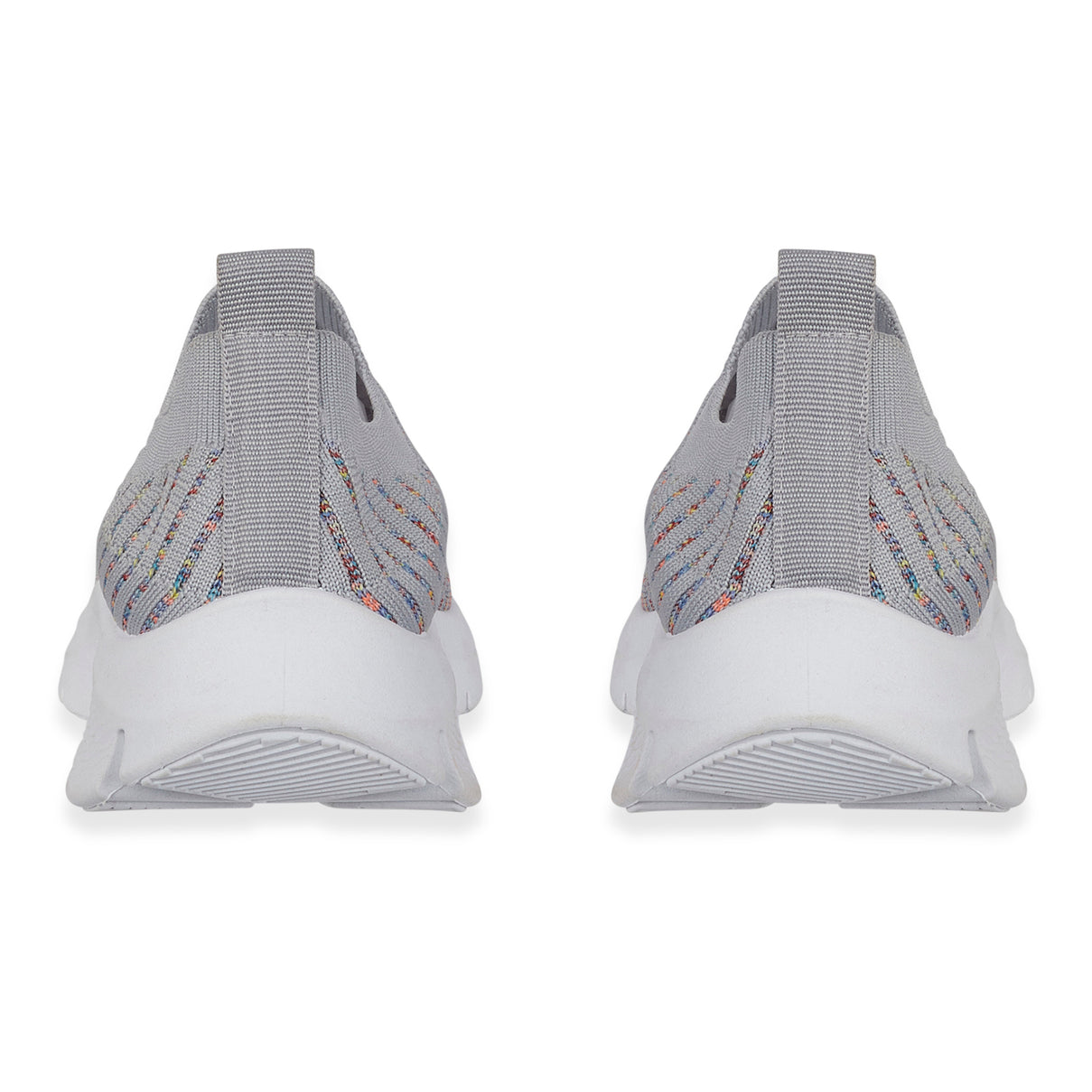 Urban Jacks Ladies Limoncello Fly Knitted Slip-On Shoe (Size 5) - Grey V32516844 2
