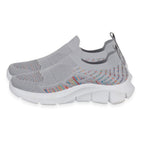 Urban Jacks Ladies Limoncello Fly Knitted Slip-On Shoe (Size 7) - Grey_8187656_1