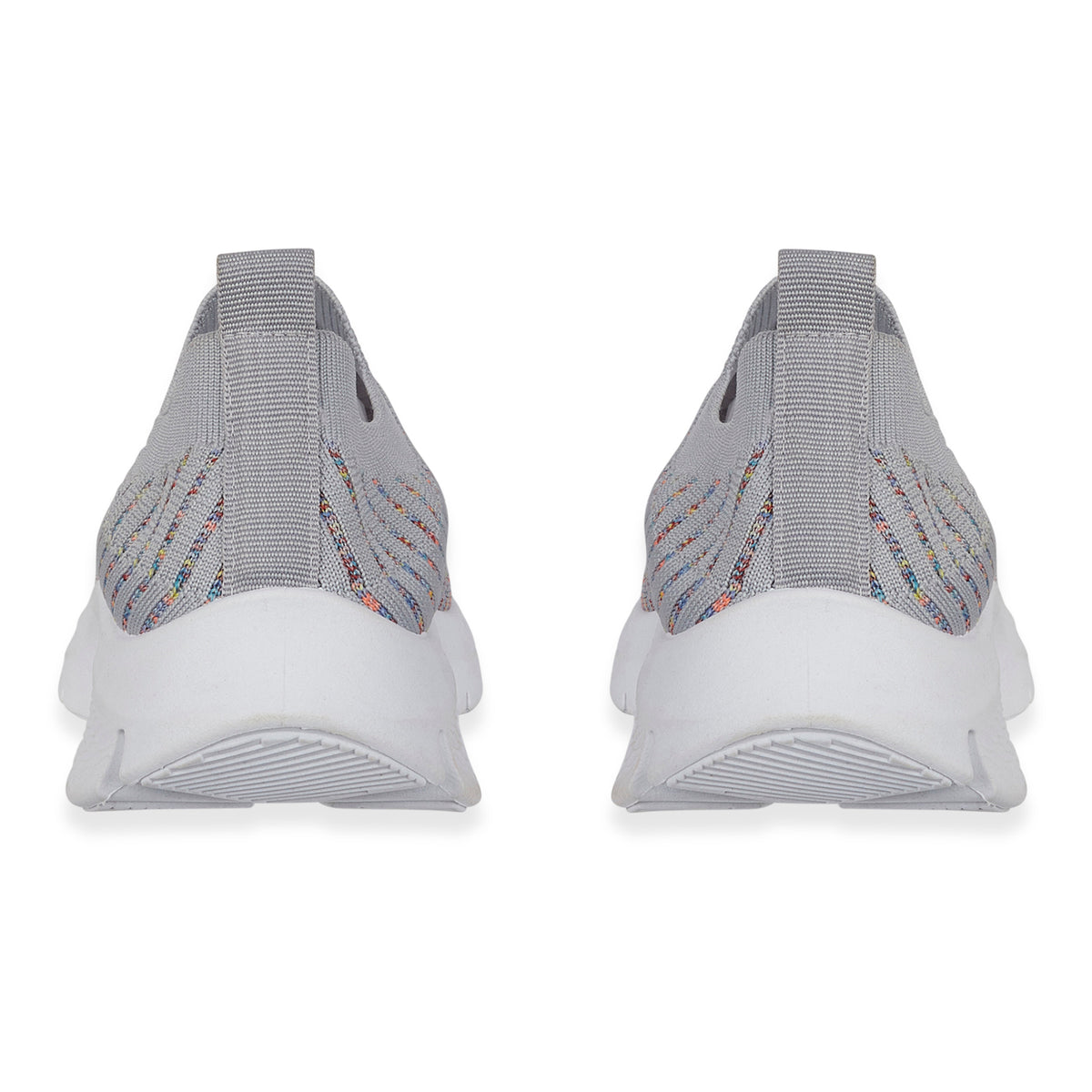 Urban Jacks Ladies Limoncello Fly Knitted Slip-On Shoe (Size 8) - Grey V32516615 2