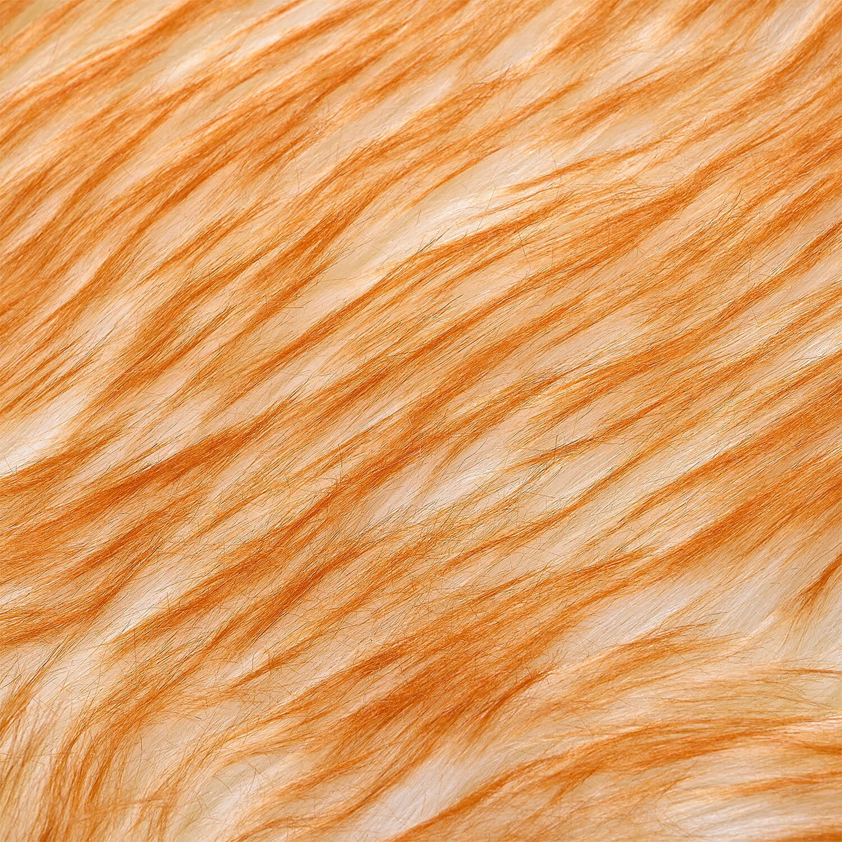 Homesmart Luxury Tip-Dyed Faux Fur Rug with Foam Base (100 x 60 cm) - Beige &amp; Brown 8189836 4