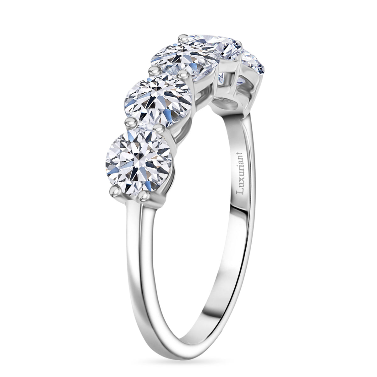 Luxuriant 950 Platinum SGL Certified Lab Grown Diamond (VS-EF) Ring 2.00 Ct. 8190359 4