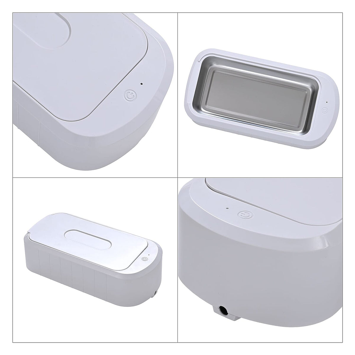 Multi-Purpose Ultrasonic Cleaner for Glasses and Jewellery - White 8191121 6