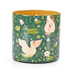 Scented Wax Candle in Swan & Lily Printed Metal Jar (250 ml)_8195404_6
