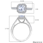Luxuriant 950 Platinum IGI Certified Lab Grown Diamond (VS/EF) Ring 2.00 Ct, Platinum Wt. 4.21 Gms._8196490_5