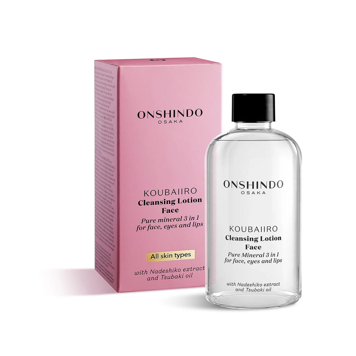 Onshindo Osaka Pure Mineral 3-in-1 Cleansing Lotion for Face, Eyes and Lips â€“ 250ml 8196659 0