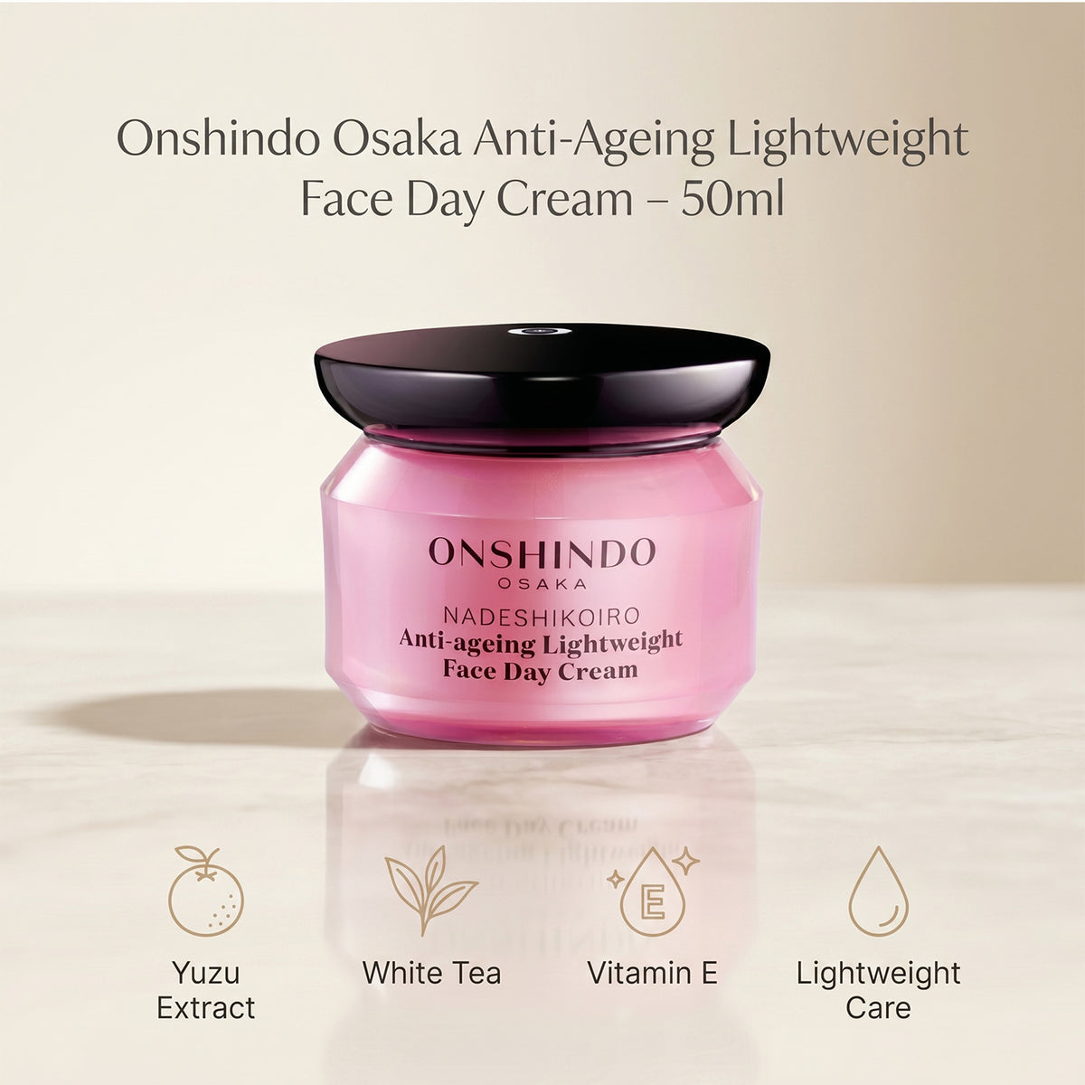 Onshindo Osaka Anti-Ageing Lightweight Face Day Cream (Oily skin) - 50ml 8196715 1