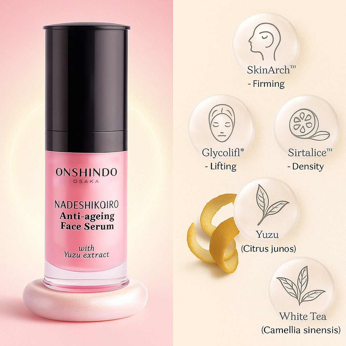 Onshindo Osaka Anti Ageing Face Serum - 30ml 8196734 1