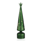Rotating LED Christmas Tree Light - 3 x AA Battery-Operated (not included) - Green_8200406