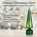 Rotating LED Christmas Tree Light - 3 x AA Battery-Operated (not included) - Green_8200406_1