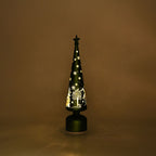 Rotating LED Christmas Tree Light - 3 x AA Battery-Operated (not included) - Green_8200406_5