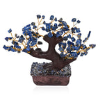 LIVMORE Handcrafted 150 Lapis Lazuli Gemstone Bonsai Feng Shui Tree (30.48 cm) - Blue_8201352_3