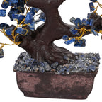 LIVMORE Handcrafted 150 Lapis Lazuli Gemstone Bonsai Feng Shui Tree (30.48 cm) - Blue_8201352_4
