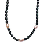 EverTrue - Fresh Water Pearl & Green Enhance Pearl Beads Necklace (Size - 18+2 Ext) 60.00 Ct._8204279
