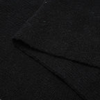 Designer Closeout Deal - Scarf with Colourful Button Accents - Black_8205066_5